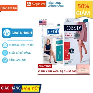 ✅ [THẬT - CHÍNH HÃNG] Vớ Suy Giãn Tĩnh Mạch (Tất Y Khoa)- JOBST Ultrasheer (SIÊU MỎNG, ÊM ÁI), 100% USA - DCYK0042