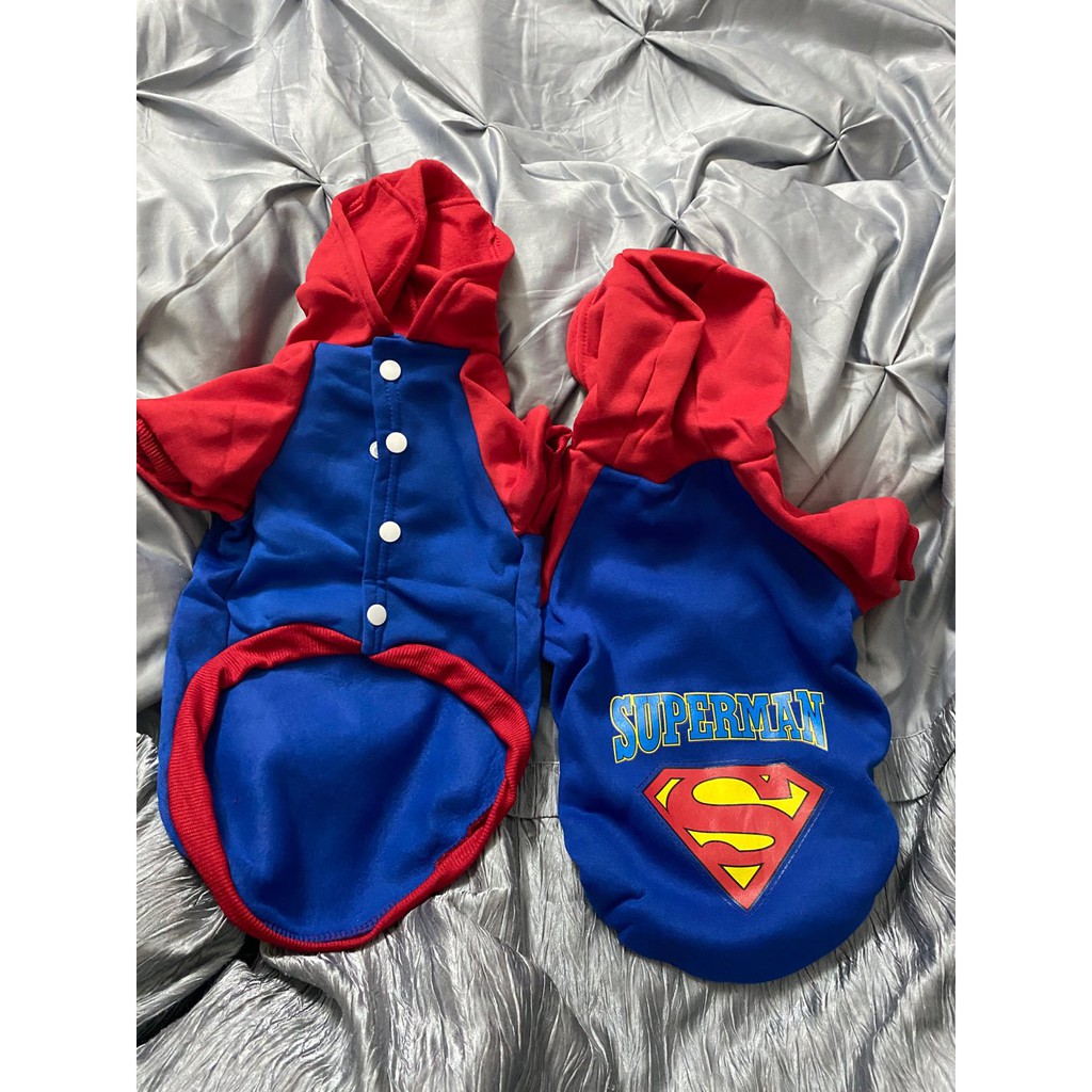 Quần áo cho chó mèo chất nỉ từ 1-7kg form nhỏ