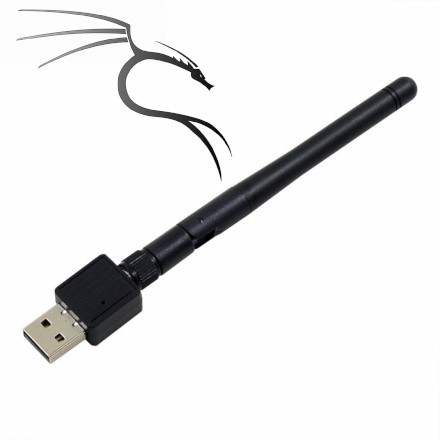 USB WiFi với antenna rời hỗ trợ Aircrack-ng Kali Linux