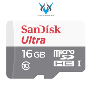 Thẻ nhớ MicroSDHC SanDisk Ultra 533X 16GB 80MB/s (Xám) - Không Box