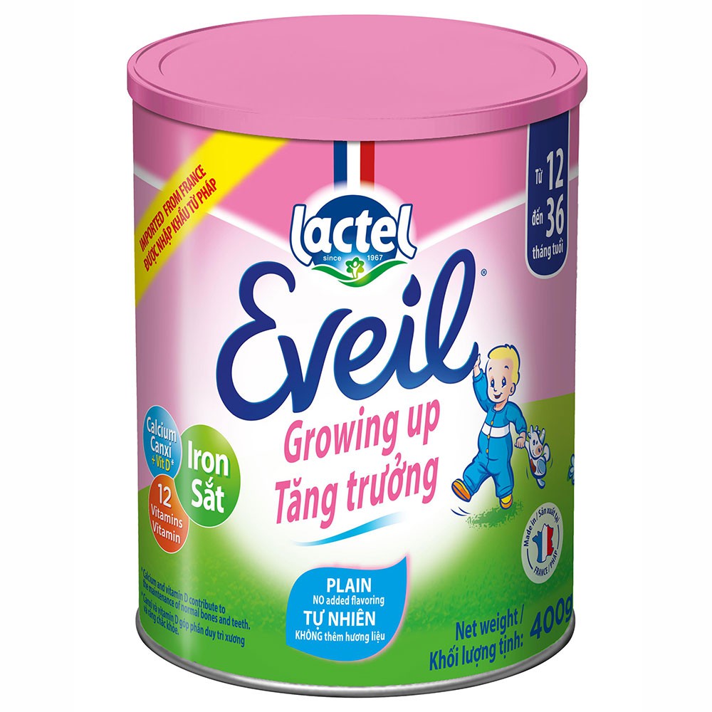 Chuyển đến phần đầu của thư viện hình ảnh Sữa Lactel Eveil Growing up 400g