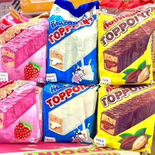 Bịch 27 thanh bánh xốp Thái lan Toppont 264gr