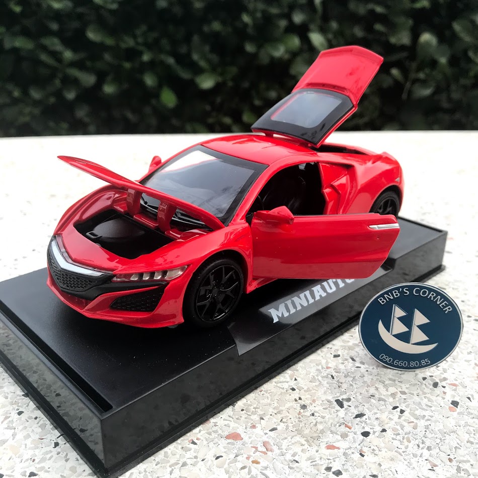 Xe mô hình hợp kim Honda Acura NSX 1:32