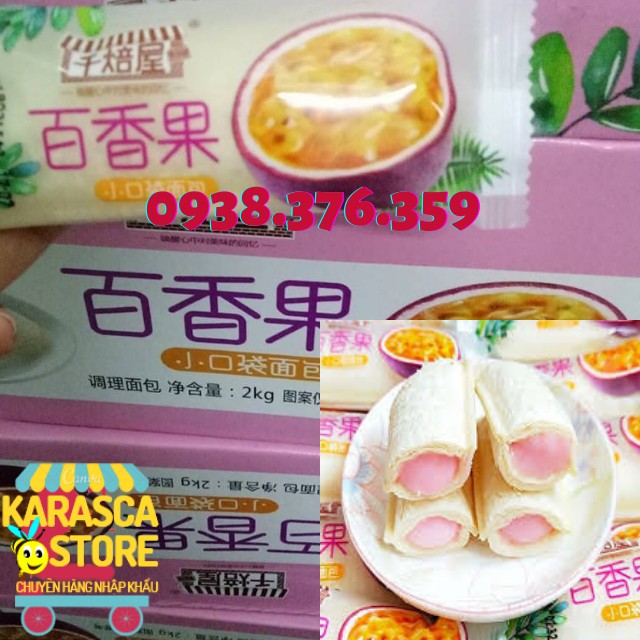 [GIÁ SỈ] Thùng 2 Kg Bánh Sữa Chua Chanh Dây Đài Loan - Date Mới