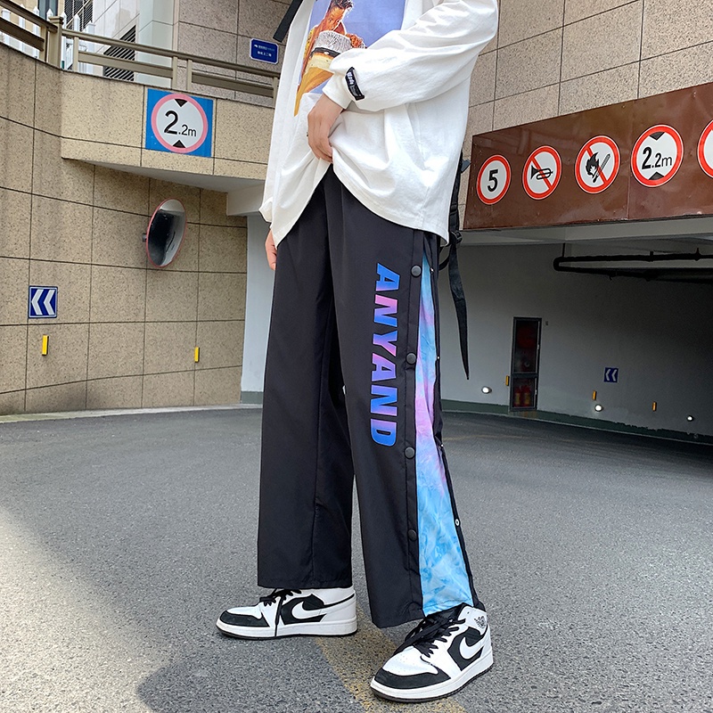 Quần dài ống rộng phong cách năng động trẻ trung dành cho nam