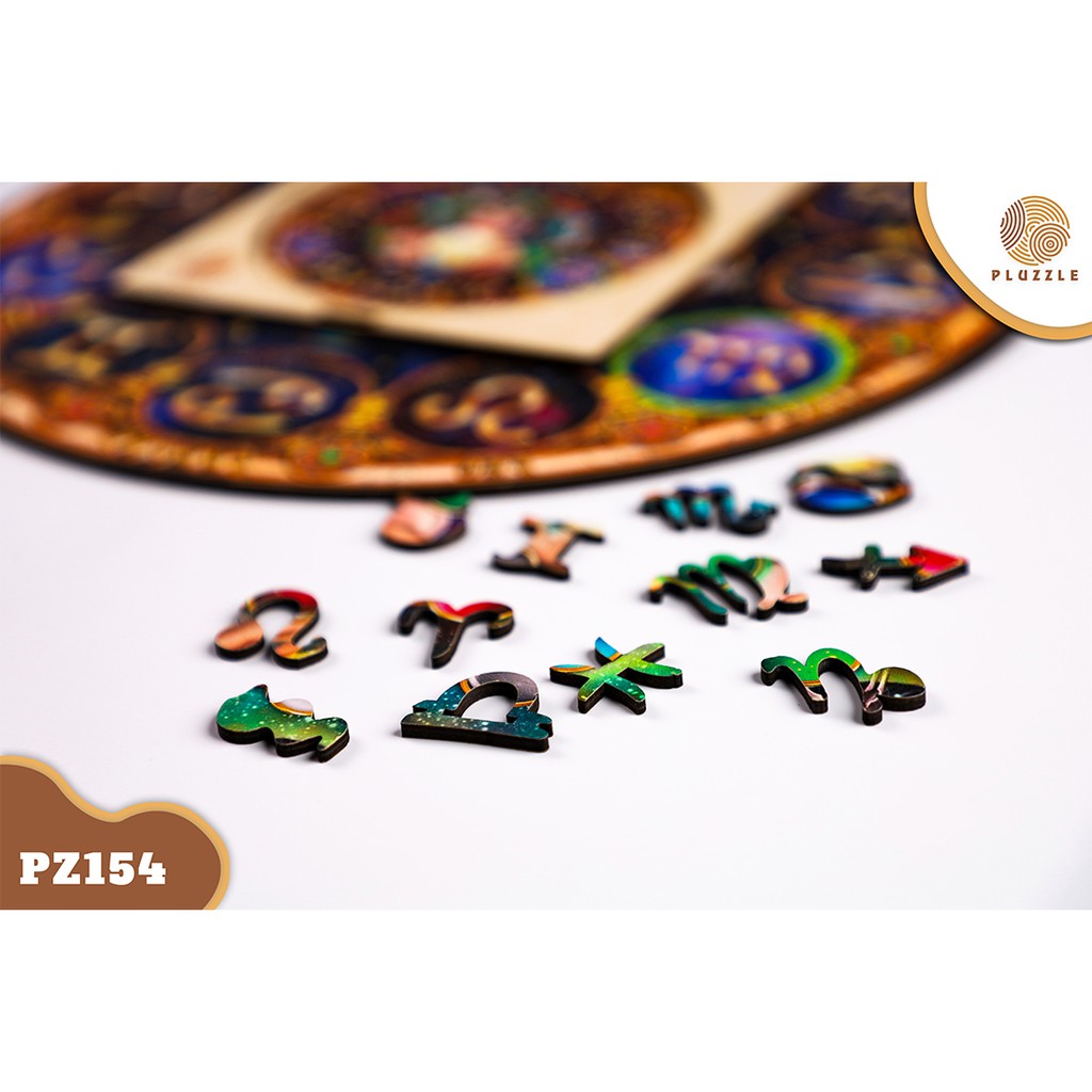 PLUZZLE Bộ xếp hình gỗ đồ chơi puzzle ghép hình 12 Cung Hoàng Đạo - Cung Xử Nữ – PZ154