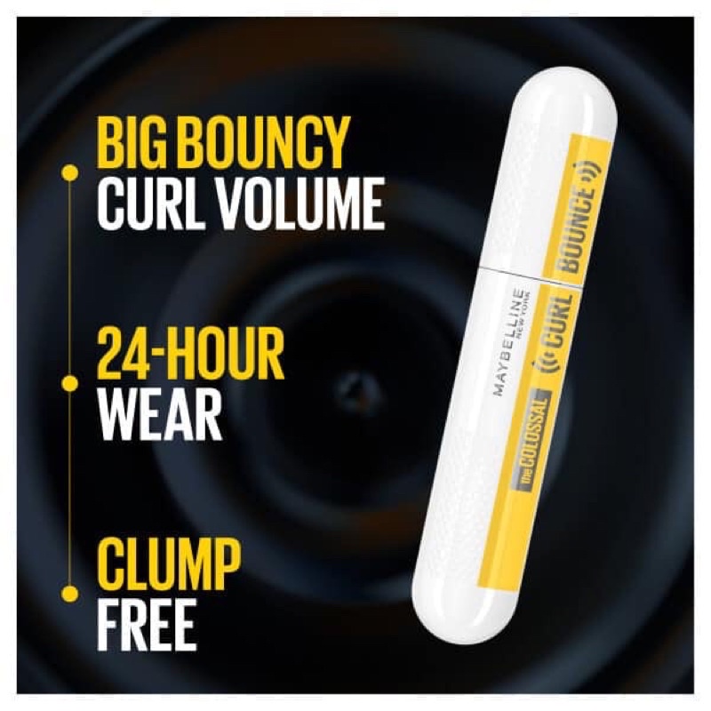 Sale 185k 💮Mascara Maybelline Curl Bounce làm dày và giữ mi cong không lem không trôi💮