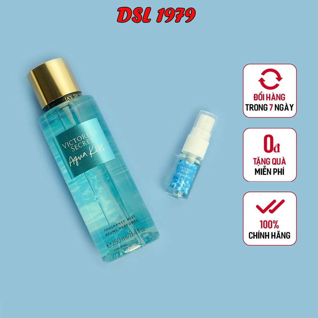 Xịt thơm toàn thân hương nước hoa Victoria Secret, Bath And Body Works 12ML (Bill Mỹ) | Thế Giới Skin Care