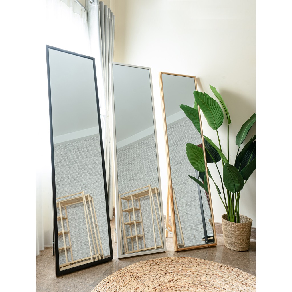 GƯƠNG ĐỨNG CHỮ A - A MIRROR GỖ TỰ NHIÊN - NỘI THẤT KIỂU HÀN