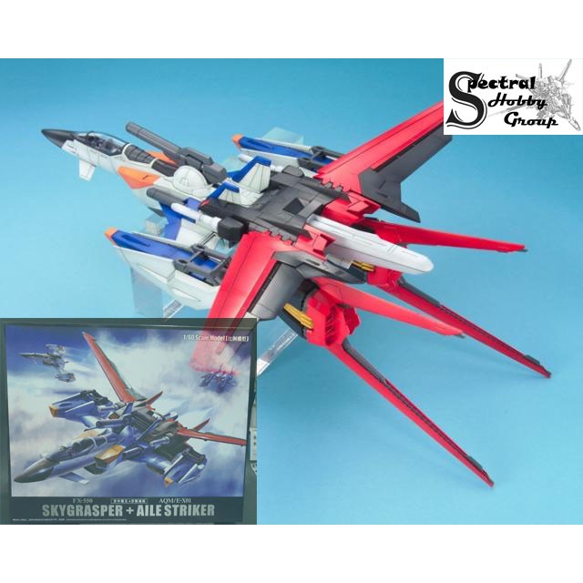 Mô hình nhựa lắp ráp PG 1/60 Sky Grasper + Aile Striker Daban