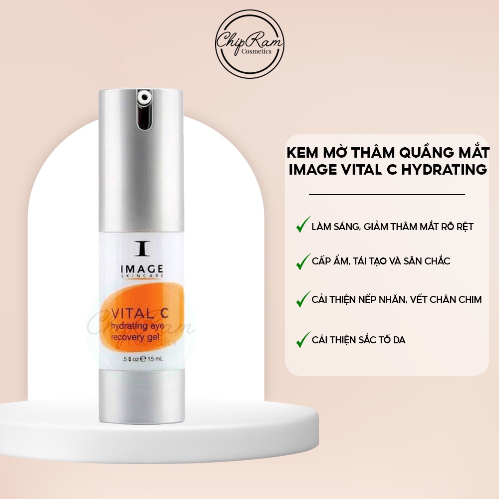 Kem phục hồi chống thâm quầng mắt  Image Skincare Vital C Hydrating Eye Recovery Gel 15ml