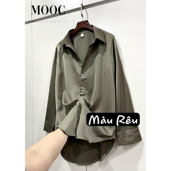 Áo Sơ Mi Lụa Cao Cấp Dài Tay Nhiều Màu Hottrend 2021 | BigBuy360 - bigbuy360.vn