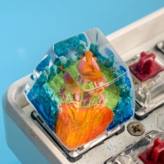 Nút bàn phím cơ máy tính - Artisan keycap - Pokemon Keycap - Resin keycaps - Gengar Keycaps