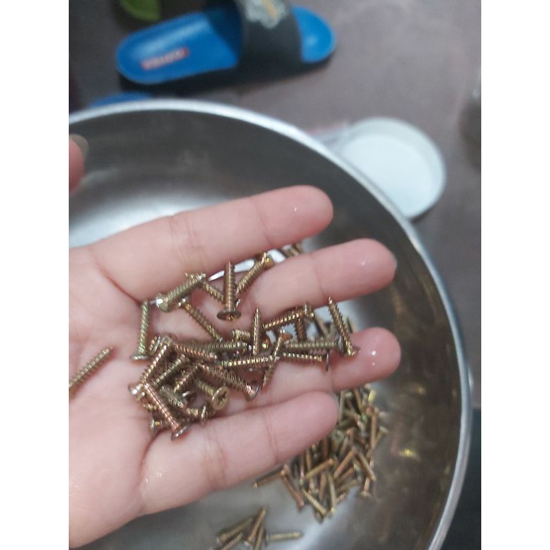 100gram vít vàng ren nhuyễn 3x1F5