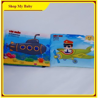 Combo 3 cuốn sách vải Pipo cho bé