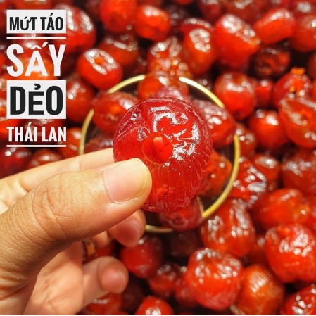 MỨT TÁO THÁI LAN KHÔNG HẠT - MỨT TÁO SẤY DẺO ĐÓNG TÚI HÚT CHÂN KHÔNG (1kg)