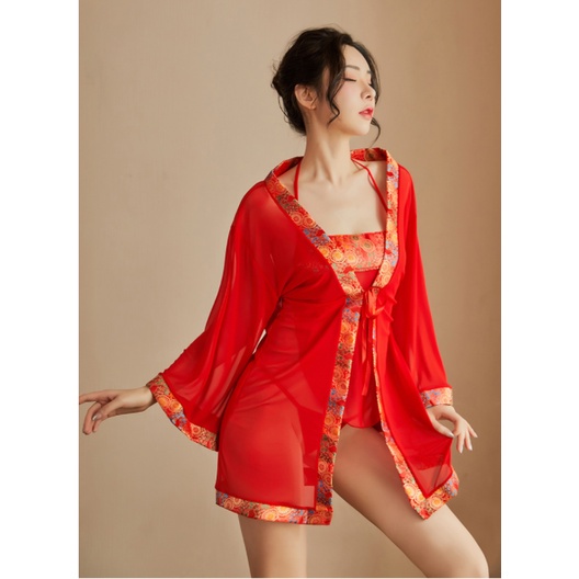 Cosplay - Đồ ngủ mỹ nhân trung hoa sexy, đồ ngủ nữ ren sexy cao cấp