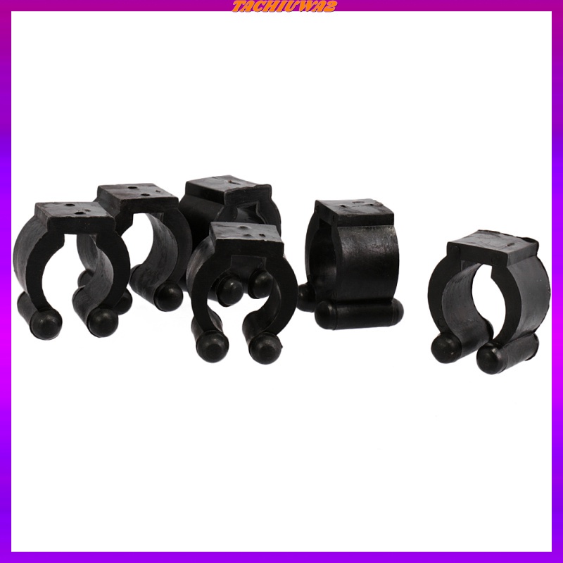 Set 6 Kẹp Giữ Cây Cơ Bida Tachiuwa2 Màu Đen Tiện Dụng