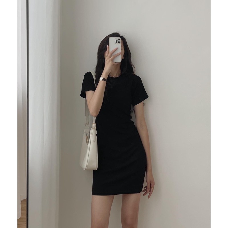 Đầm ôm body trơn form ngắn | BigBuy360 - bigbuy360.vn
