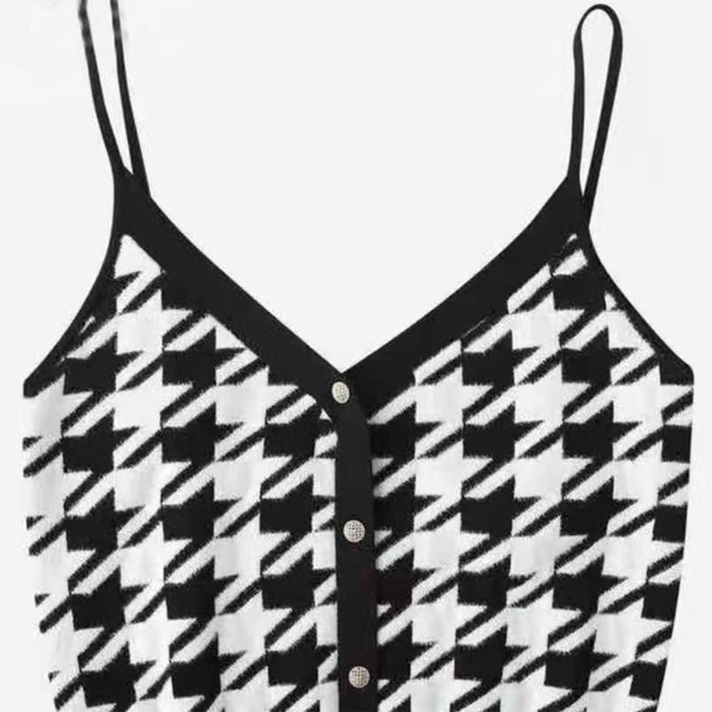 Áo Dệt Kim Nữ Cộc Tay Cổ Chữ V Thời Trang Hàn