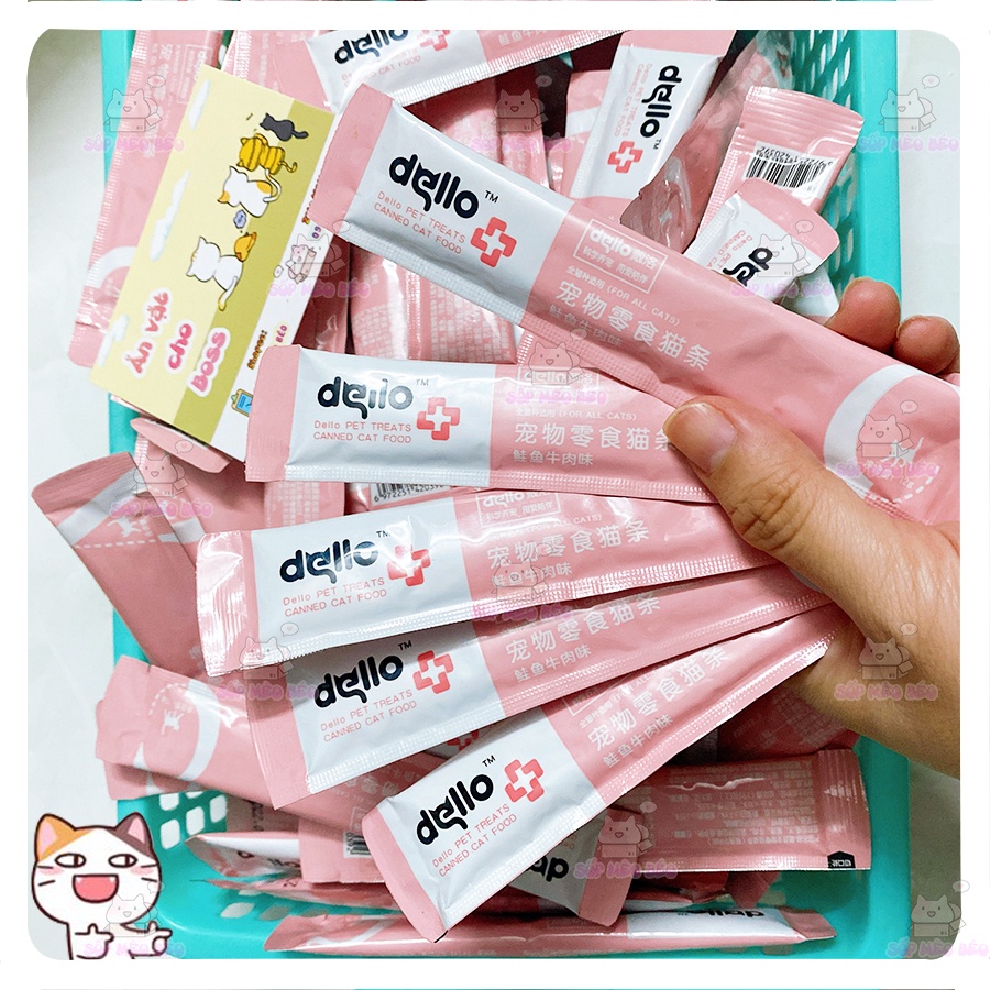 Soup thưởng DELLO 12gr cao cấp hàng hiếm nha Sen ui