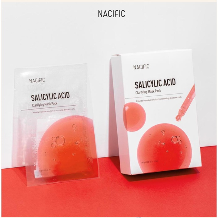 Mặt nạ dưỡng ẩm và phục hồi da Nacific Salicylic Acid Clarifying Mask Pack 30g