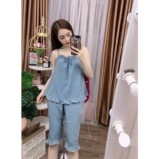 Đồ bộ 2 dây mặc siêu mát, giá siêu rẻ 🍑🍑[ Siêu Rẻ]