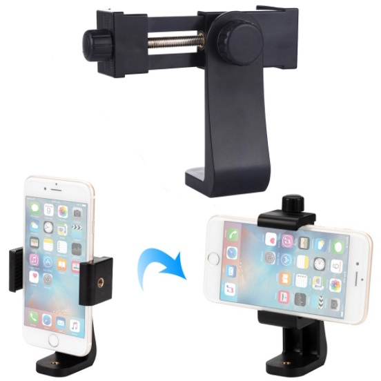 Kẹp điện thoại chắc chắn xoay 360 ốc 1/4 inch