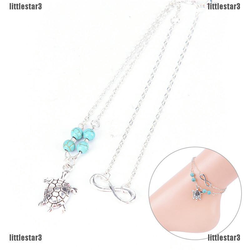 Vòng đeo chân kiểu dáng con rùa vintage độc đáo cho nữ | BigBuy360 - bigbuy360.vn