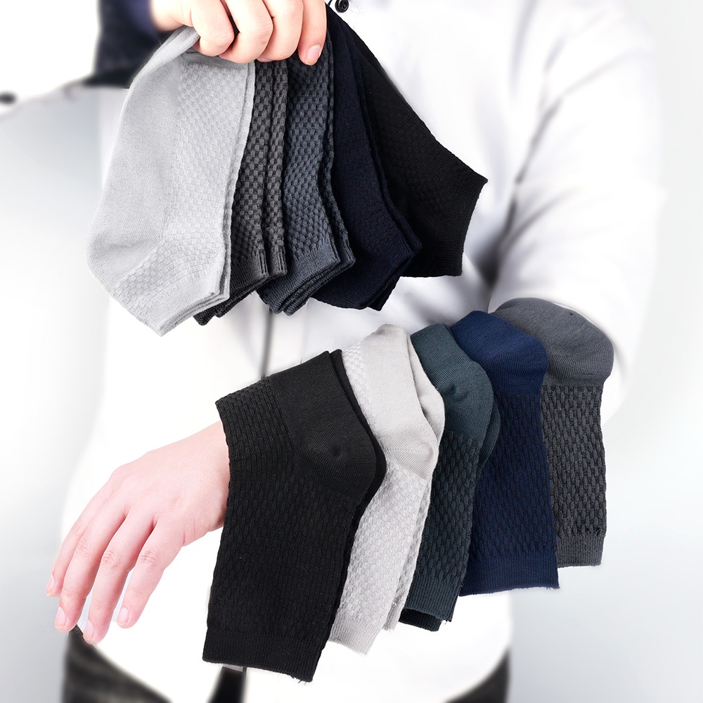 Đôi Tất Chân Sợi Tre Thoáng Khí Thời Trang Cho Nam