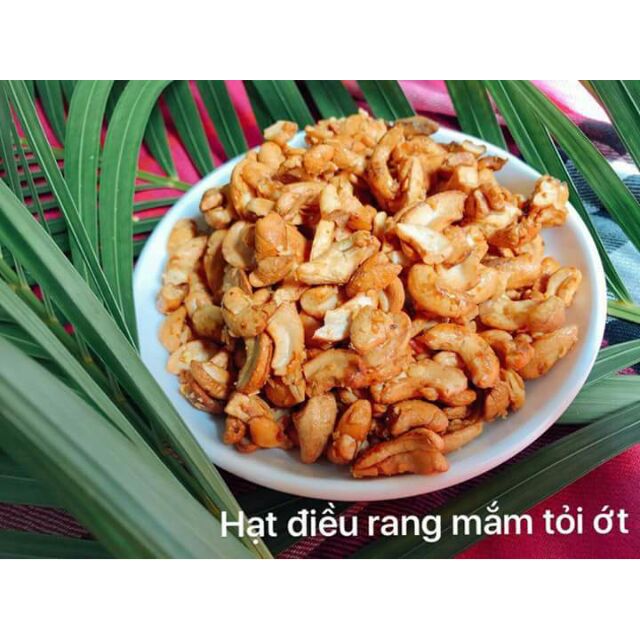Hạt điều rang tỏi ớt 250gr