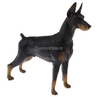 Đồ chơi mô hình nhân vật doberman
