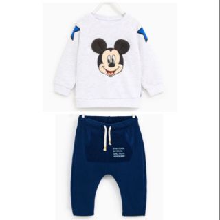 Combo bộ zara Mickey in 3D