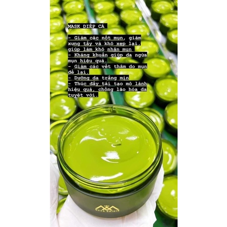 Mặt Nạ Diếp Cá Tái Sinh Meea Organic - Tặng Kèm Chổi quyét mặt nạ
