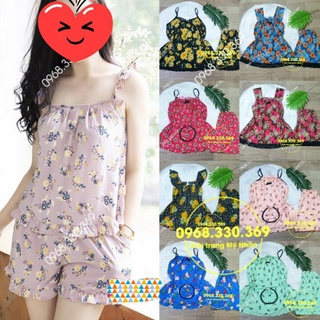 Đồ bộ đùi mặc nhà thun lạnh dây nhuyễn