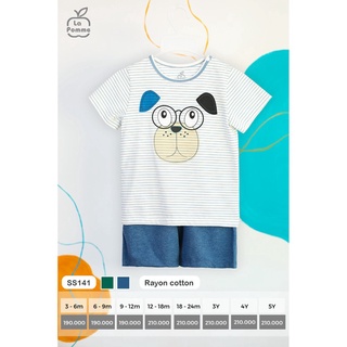 (Hàng mới về) SS141 Bộ cộc La Pomme Scooby Doo