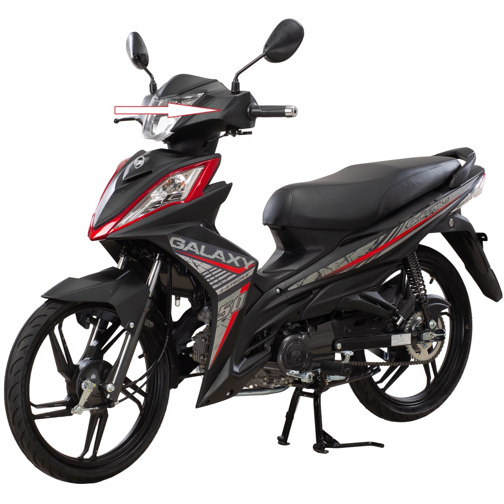 Ốp đầu trước xe Sym Galaxy 50cc