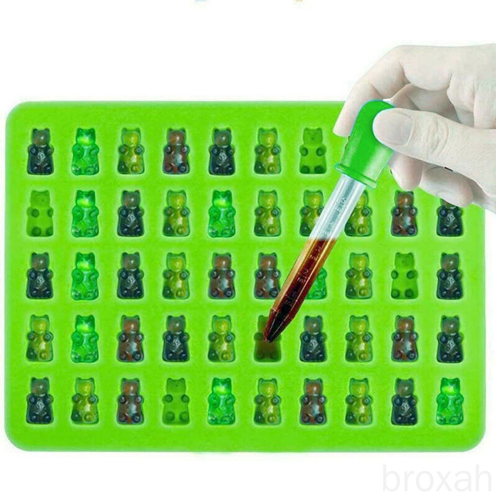 Khuôn Silicone Làm Đá / Sô Cô La Chống Dính Tiện Dụng