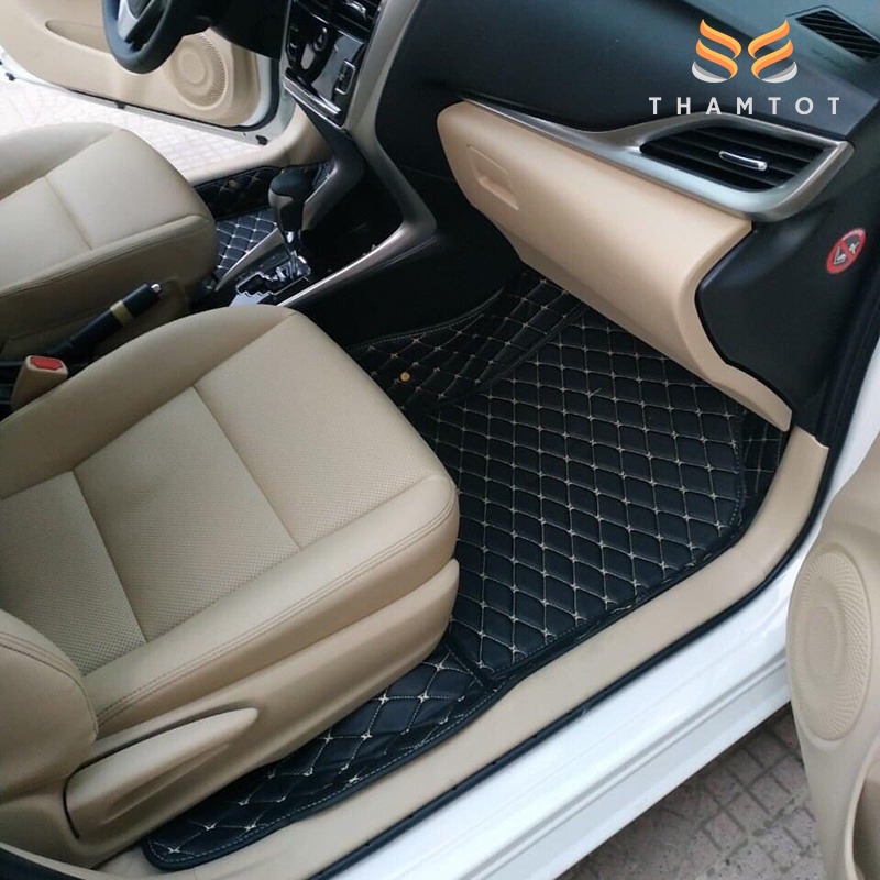 Thảm lót sàn ô tô 5D 6D Toyota Raize  2013-2022 da PU cao cấp, không mùi, giảm tiếng ồn_Thamtot90