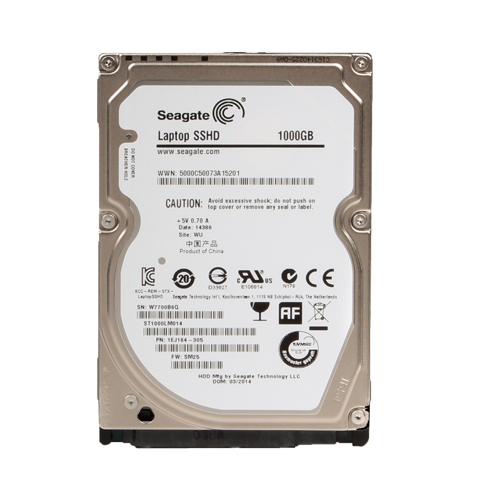 HDD Seagate 1000GB (1TB) - Dùng cho Laptop - Kích thước 2.5 inch