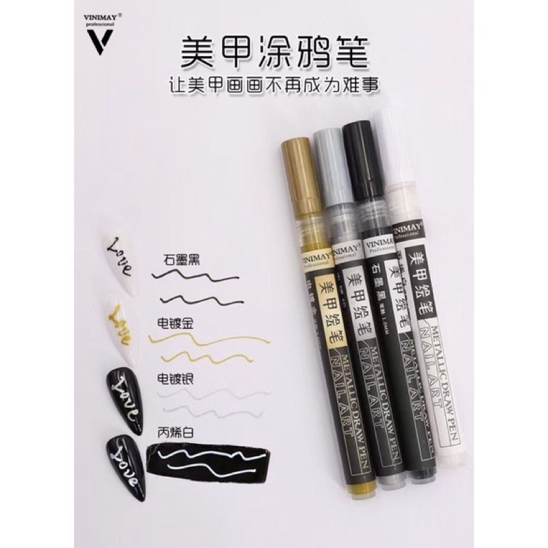 Bút vẽ vinimay mẫu mới, vẽ mềm mướt đẹp