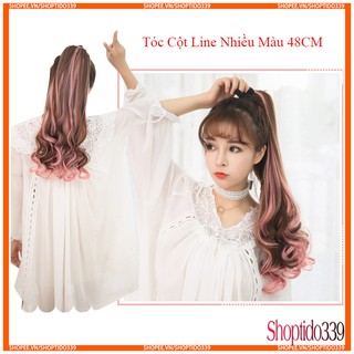Tóc Cột Line Màu Hàn Quốc 48 Cm