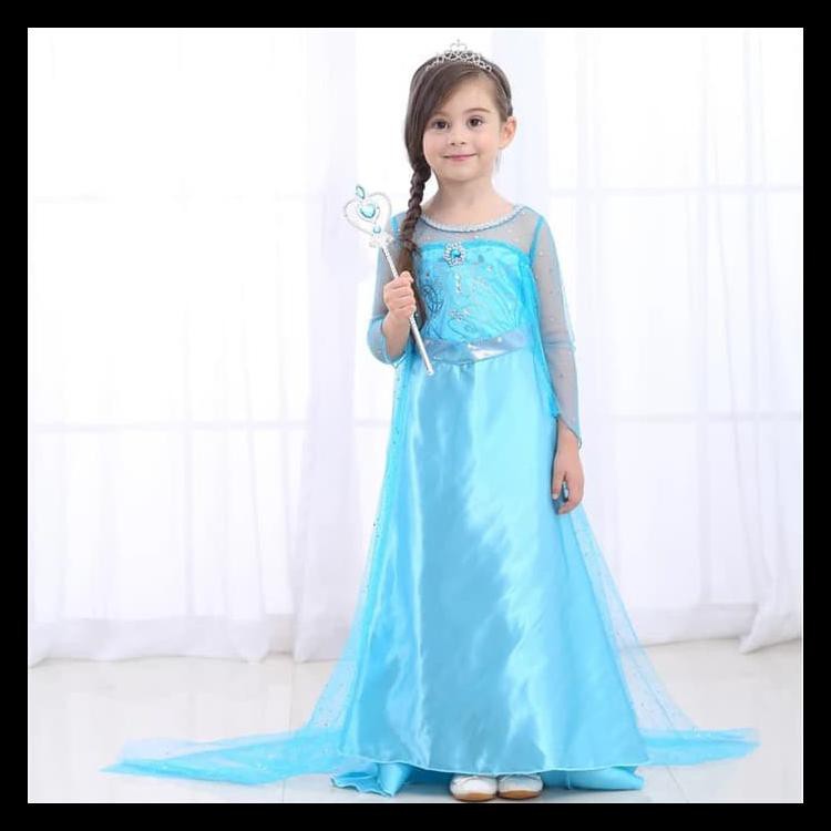 Bộ Đồ Hóa Trang Công Chúa Elsa Frozen Cg23-120 Cho Bé