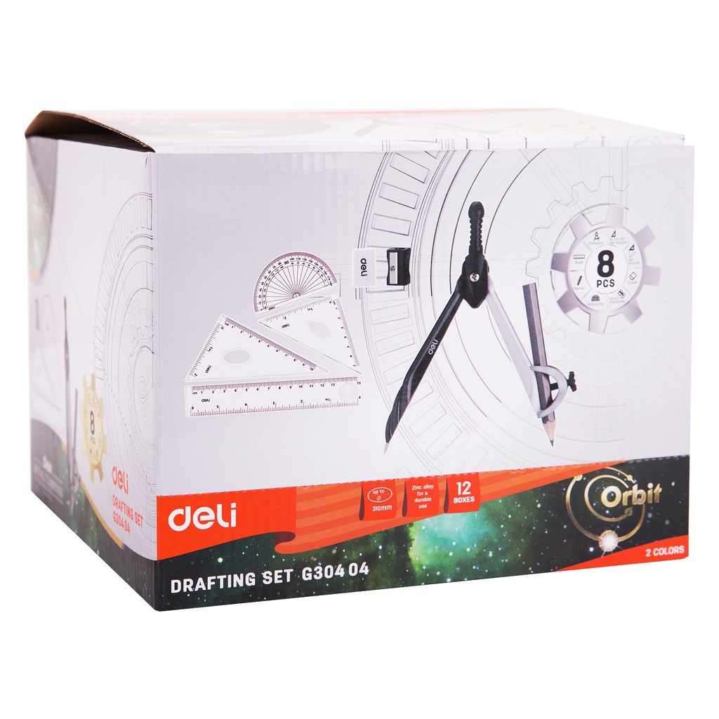 Bộ Compa học sinh Deli- EG30404