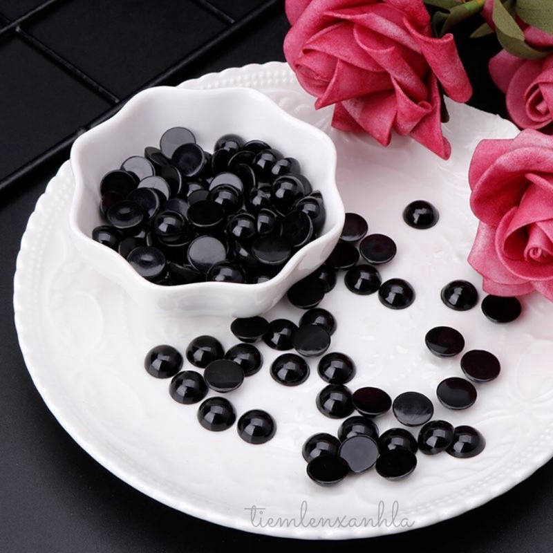 Set 100 mắt thú dán tiện dụng size 3-8mm