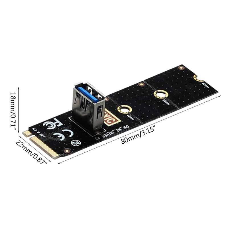 Bộ chuyển đổi thẻ nhớ M.2 sang USB 3.0 PCI-E cho máy đào bitcoin BTC | BigBuy360 - bigbuy360.vn