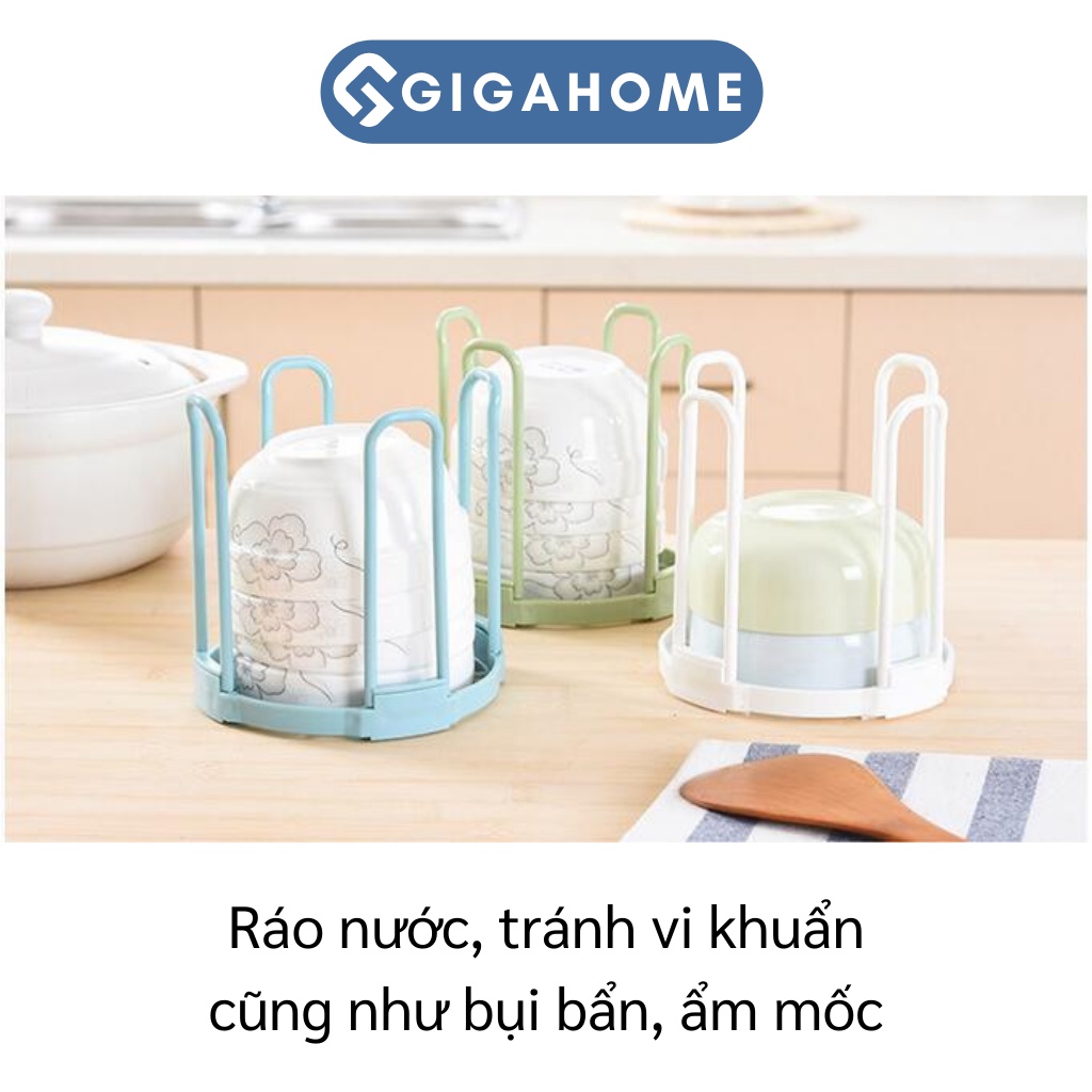 Khay Úp Chén Bát, Ly GIGAHOME Ráo Nước, Tránh Vi Khuẩn, Ẩm Mốc 3735