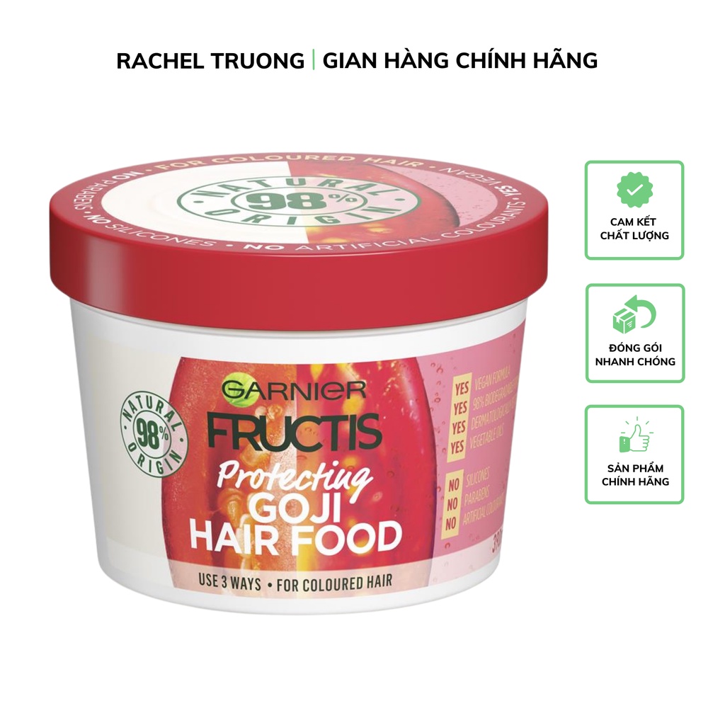 Mặt nạ ủ tóc GARNIER dưỡng chất từ kỷ tử bảo vệ phục hồi tóc nhuộm