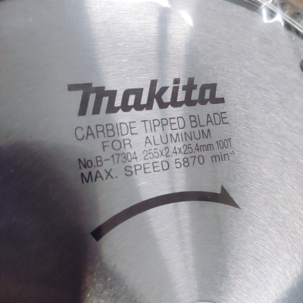 Lưỡi cưa nhôm hệ hợp kim 100 răng Makita B-17304 (255x100Tx25.4)