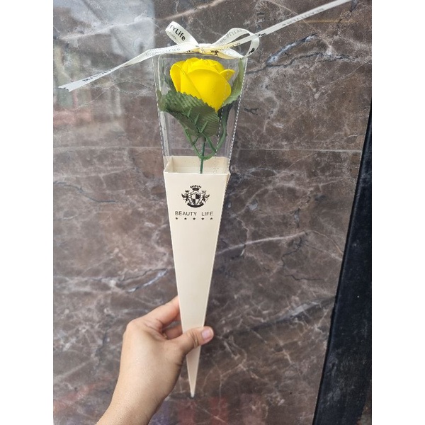 Sỉ 9k. hoa 1 bông sáp có hộp